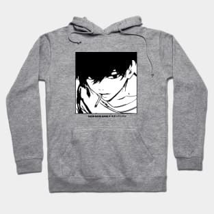 Edgy Anime Boy Smoking Grunge Aesthetic JRock Style Hoodie